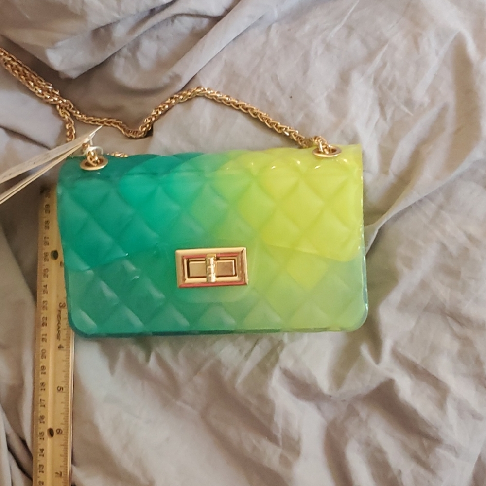 Ombre style Jelly crossbody with 2 slots